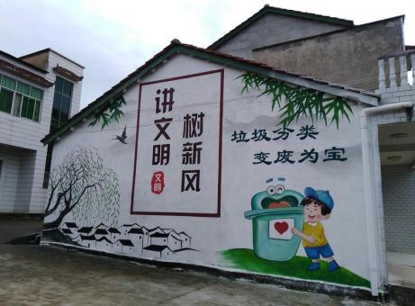 吉首墙绘是现在流行的墙体广告