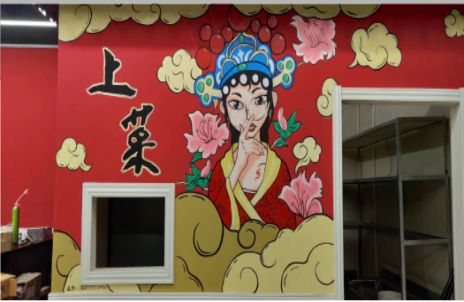 吉首墙体彩绘的发展和应用